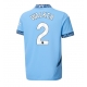 Manchester City Kyle Walker #2 Replike Domaci Dres 2024-25 Kratak Rukav